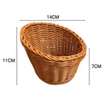paniers tissés osier marron clair utilisation multiple respectueux environnement traditionnels