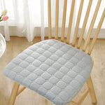 coussin siège forme amovible lavable mousse mémoire forme coton épais moderne bleu clair jaune
