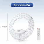 panneaux lumineux led module blanc moderne 120w 30w 48w dimmable 6500k