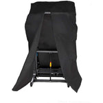 tapis roulant protection housse noir polyester anti poussière moderne drawstring 160cm 95cm