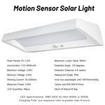 lampe solaire moderne blanc ip65 led rechargeable pIR sensor interrupteur adhésifextérieur