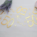 serviette table moderne or blanc anniversaire 30 40 50 60 étoiles noël halloween festive