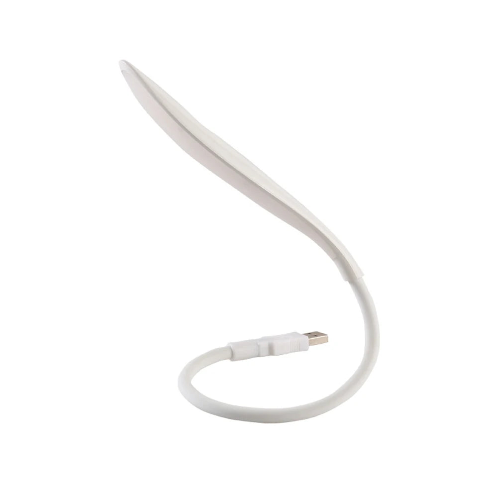 lampe flexible blanc moderne adhésif interrupteur tactile port usb base charge