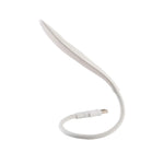 lampe flexible blanc moderne adhésif interrupteur tactile port usb base charge