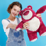 peluche lotso disney toy story rose blanche enfant ado film tv mignon moelleux polyester