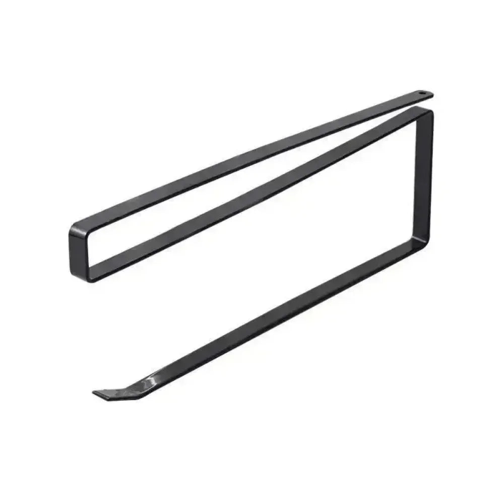 porte serviettes moderne acier inoxydable blanc noir motifs nourriture clips salle bain cuisine