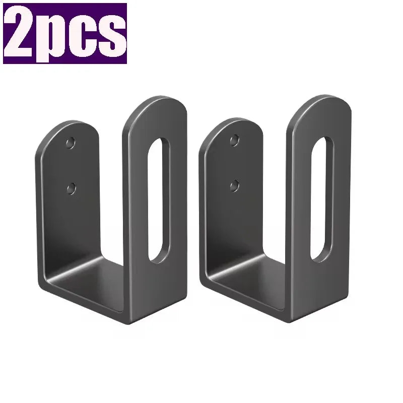 supports muraux multifonctionnels gris blanc moderne planche découpe couvercles assiettes éponges rangement cuisine