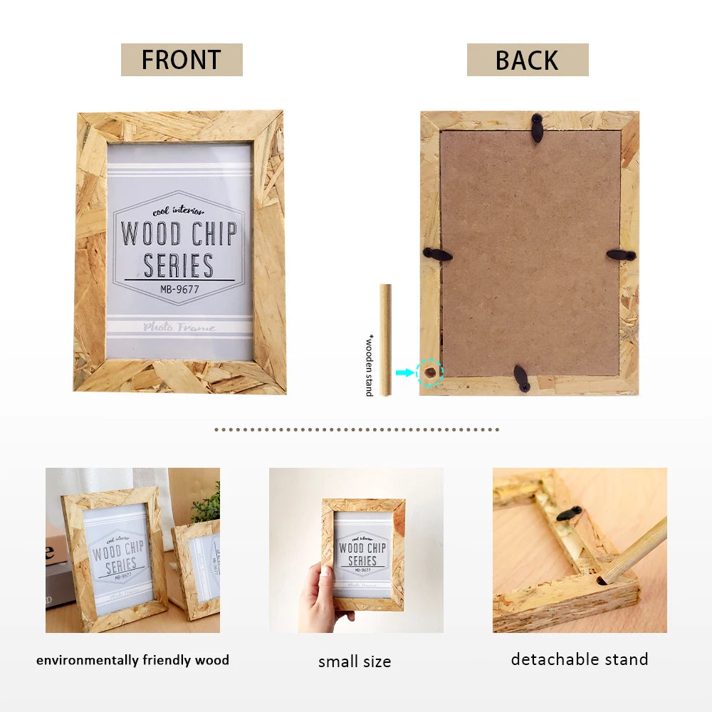 Cadre photo design européen pour couple