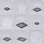 boîtes présentation transparentes modernes clips A1 A2 A3 A4 A5 A6 A7 A8 A9