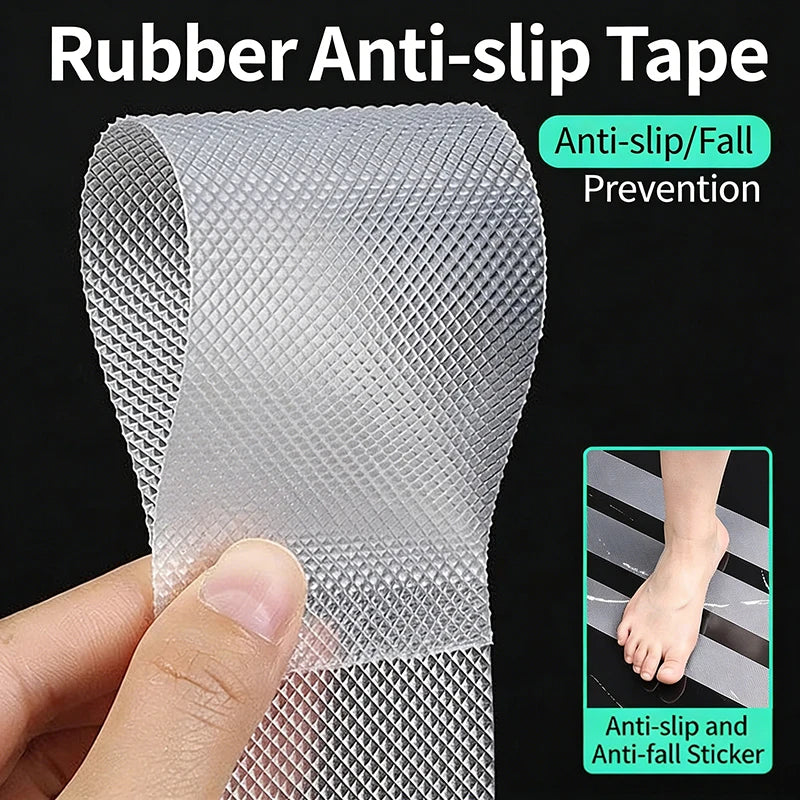 ruban anti dérapant transparent moderne adhésif carreaux géométriques cuisine salle bain carrelage escaliers
