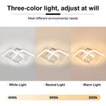 plafonniers led modernes blancs géométrique opaques murale éclairage quotidien cuisine chambre salon