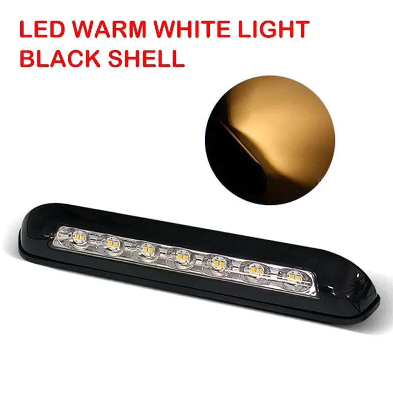 lampe led extérieure rv van camping ip67 12v 8w 10led moderne blanc