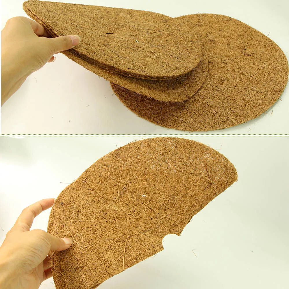 tapis sol fibre coco marron clair naturel rustique 30cm 35cm 40cm 45cm 3mm epaisseur