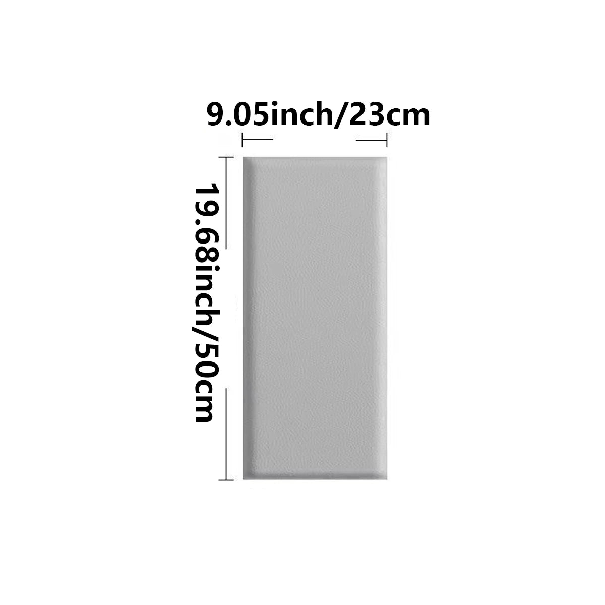 panneaux revêtement mural modernes minimaux gris clair blancs adhésifs faciles installer insonorisants anti choc