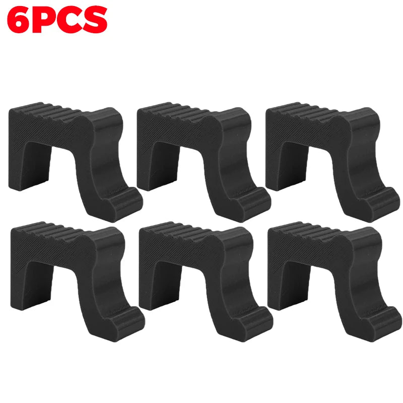 supports pots fleurs marron noir blanc texture moderne minimaliste clips adhésifsextérieurintérieur