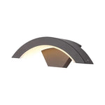 applique murale led capteur mouvement aluminium exterieur résistante intempéries éclairage véranda jardin contemporain gris