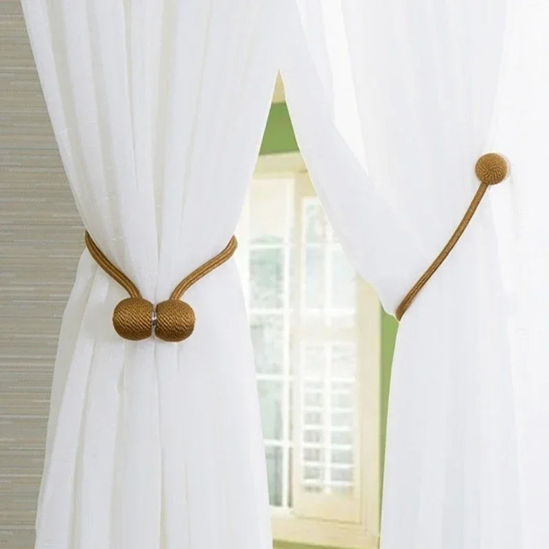 boucles rideau moderne vis tissé noir marron gris doré bleu rose vert