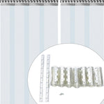 Kit d'installation du rideau avec support et clous