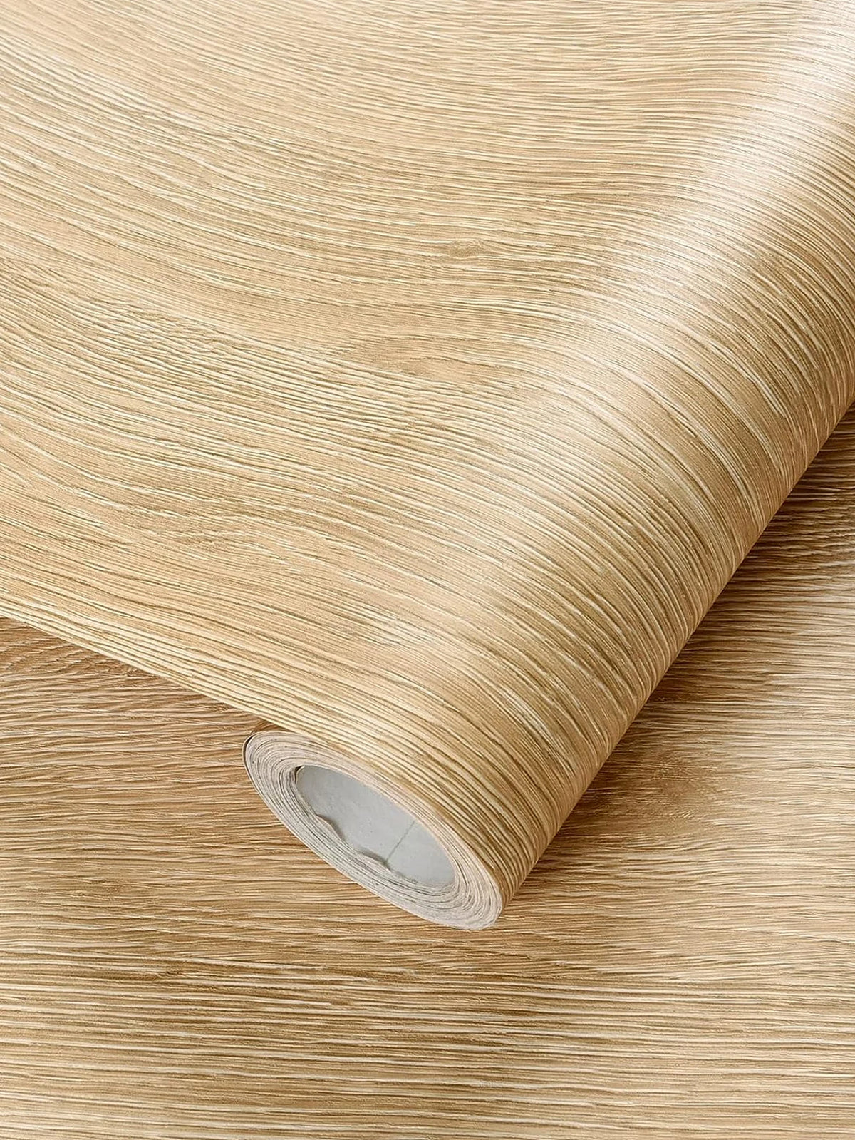 papier peint autoadhésif aspect bois moderne marron beige résistant humidité