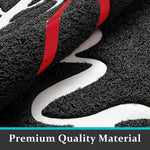 Détail du tissu en microfibre absorbante du paillasson