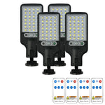 projecteurs solaires extérieurs modernes ip65 led économie énergie noir interrupteur sensoriel 270deg
