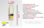 Ampoule LED G4 12V 50000h Blanc Froid Transparent Grains Maïs Moderne