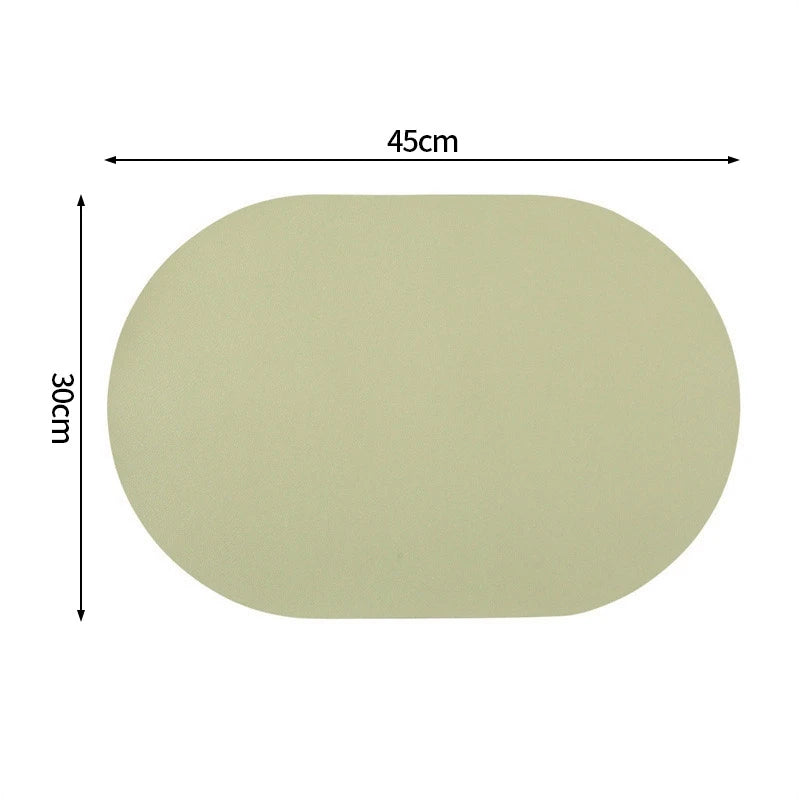 tapis table moderne motif géométrique motif alimentaire vert pastel grisclair