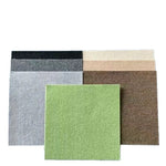 tapis modulaires texturés rayures verticales moderne adhésif sol pièce enfants salle jeux patio