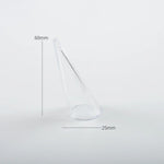 présentoir bagues triangle transparent blanc noir décoration strass commercial erotique portable
