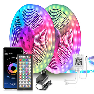 Ruban LED Bluetooth chambre 18LEDS/m multicolore