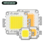 LED COB Chip carré blanc jaune 20W 30W 50W modernes spots publicitéextérieur