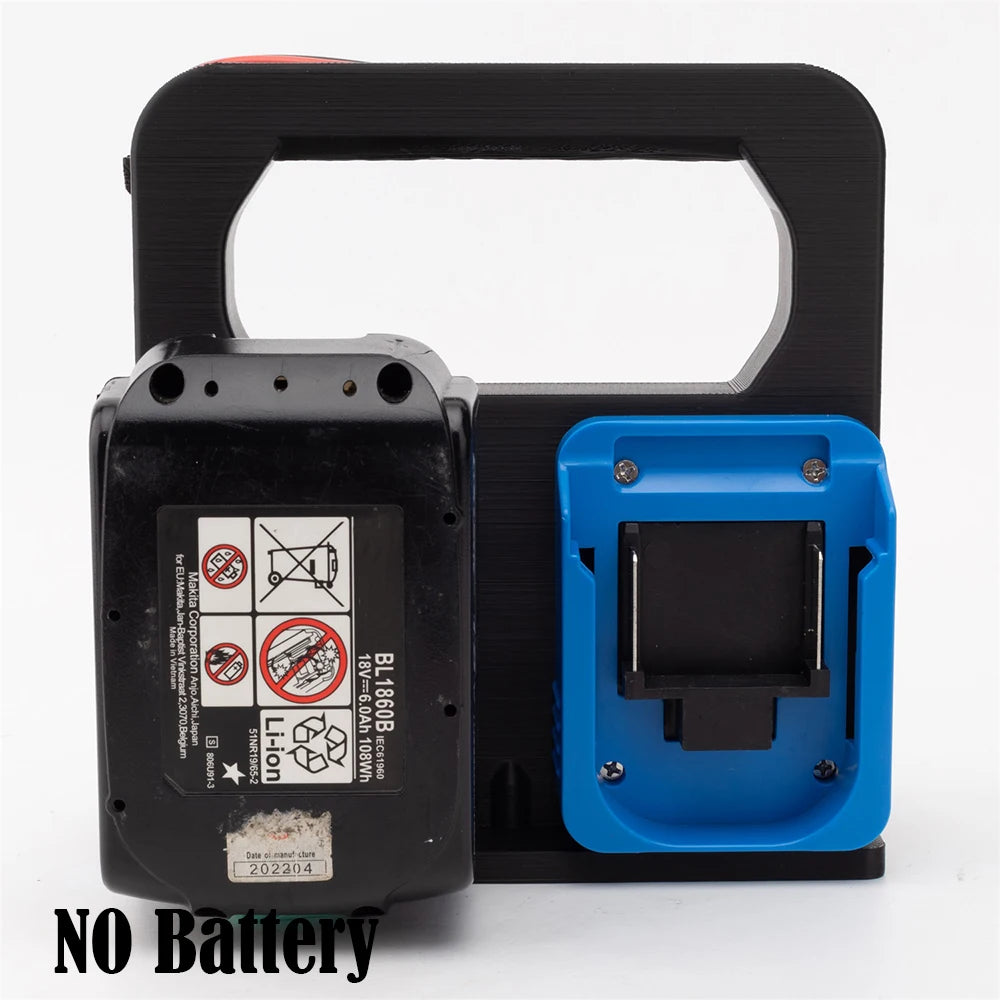 support rangement batterie xt60 chargeur outils électriques compartiments vis plastique lisse noir bleu rouge