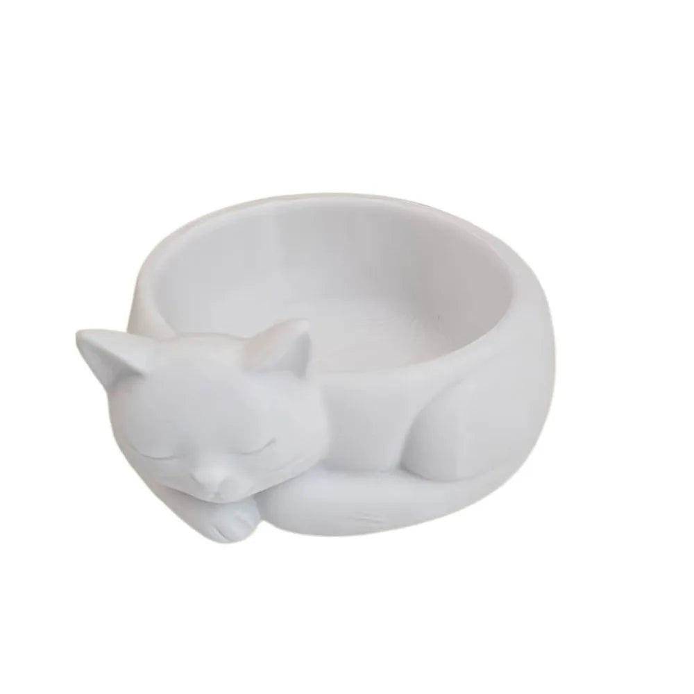 support bijoux chat forme moderne rose blanc doux mignon rangement boîte bijoux contenant bague