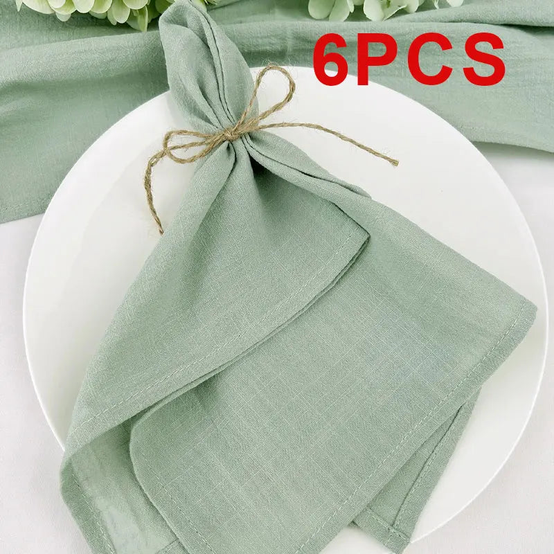 serviettes table violet blanc texture lin classique 40cm 40cm pack 6pcs pack 12pcs pack