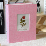album photo tissu texturé noir gris rouge rose beige vert bleu decoratif floral 22cm