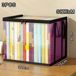 boîtes rangement transparentes empilables poignées utilisation multiple moderne maison camping voyages