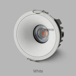 spot led encastrable blanc moderne aluminium éclairage intérieur cuisine salon minimaliste
