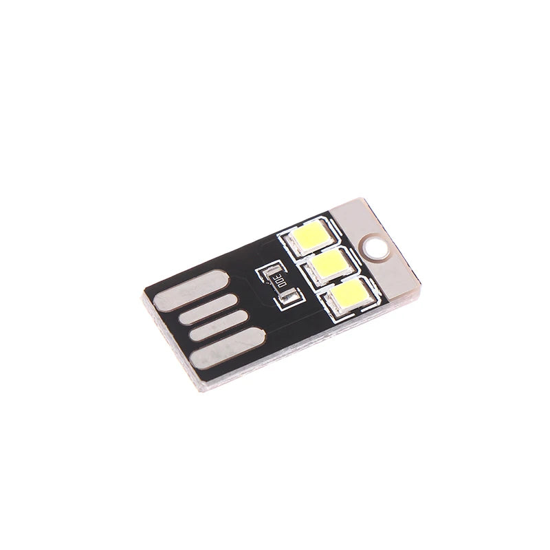lampe poche portable clé usb led noire moderne compact