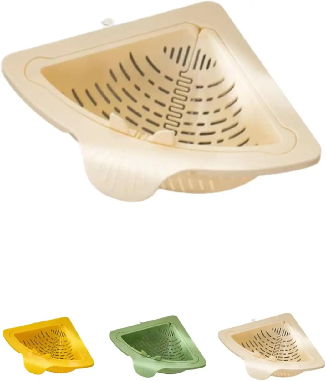 panier cuisine transparent perforé moderne aimants 17cm 9.5cm égouttoir angle suspendu