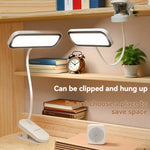lampe led blanc moderne clip rechargeable tactile couleursflux lumineux ajustable étudiants travail