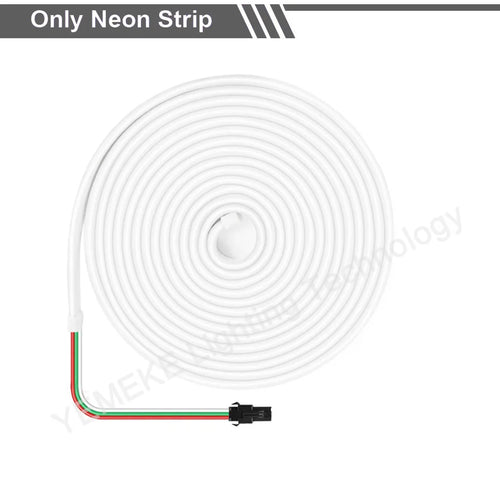 ruban led néon multicolore 12v 96leds smd controle bluetooth wifi tuya app moderne étanche