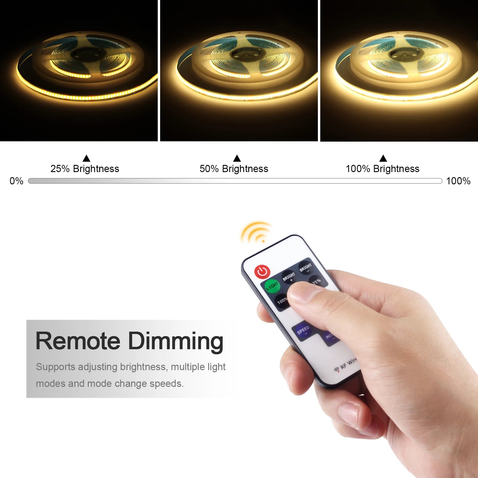 Ruban LED flexible 5V pour éclairage d'armoire