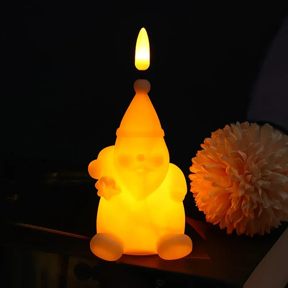 bougies led blanches modernes bougies decoratives geometriques chambre salon mariage