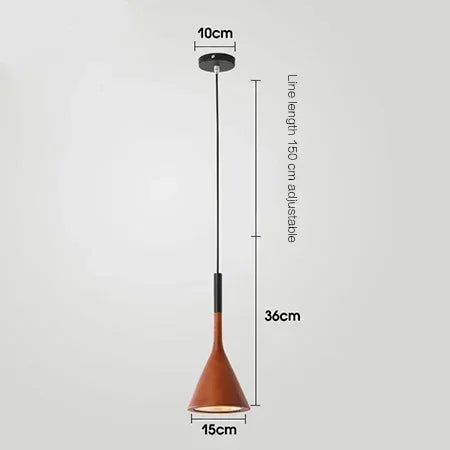 lustre led couleur rose blanc noir moderne minimaliste conique inversé opale chambre cuisine