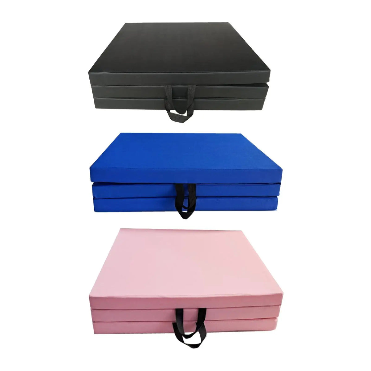 tapis yoga pliable noir bleu rose épais non glissant fitness gym