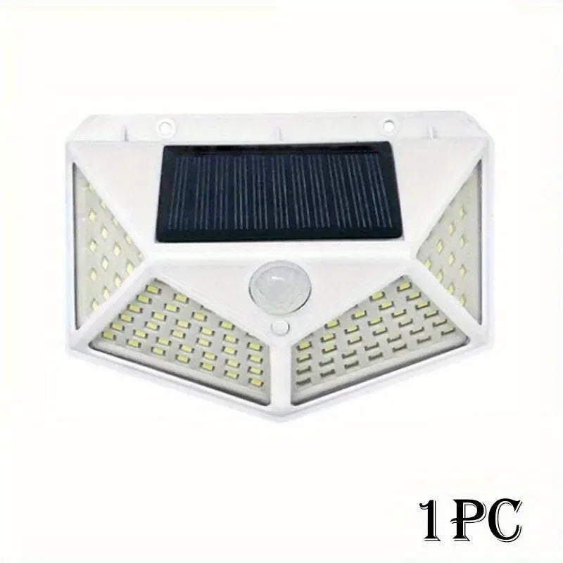 lampe solaire extérieure blanc grille led moderne ip44 protégée vis fixation