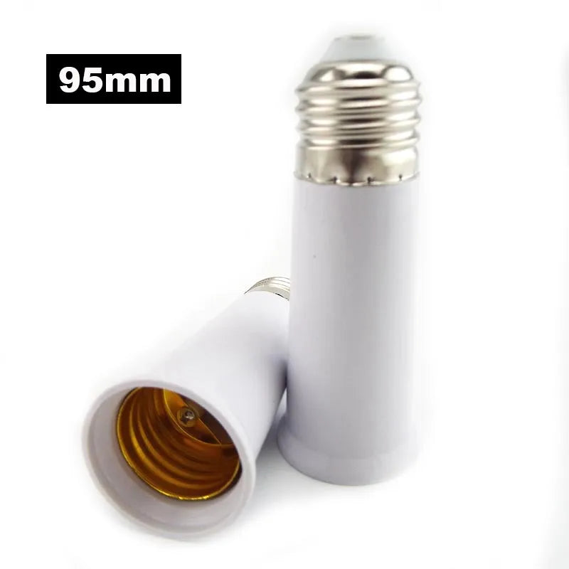 adaptateur culot e27 blanc moderne mat métal certification ccc extension lampe