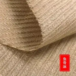 tissu jute rustique beige clair tissé grossier antidérapant textile naturel occasion bricolage simple