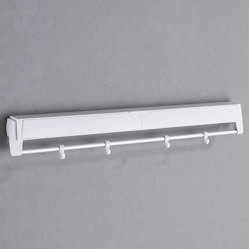 porte serviettes pliables blancs moderne shirts serviettes rétractables fixés mur minimalistes