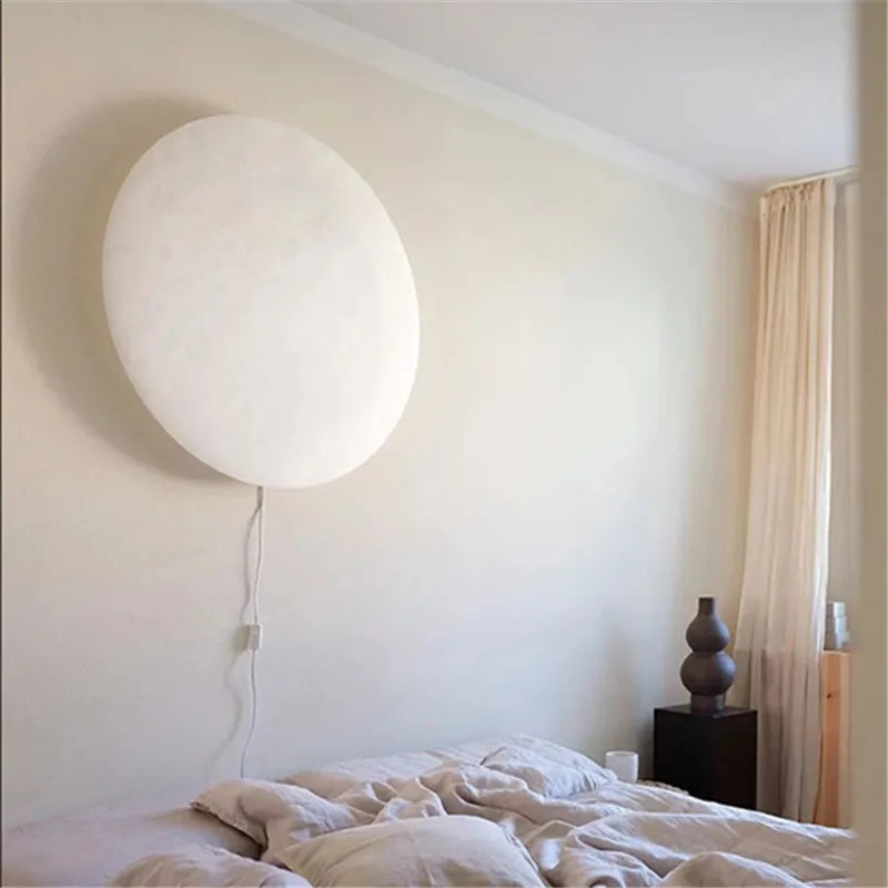 Éclairage LED lune installé dans une chambre ambiance apaisante